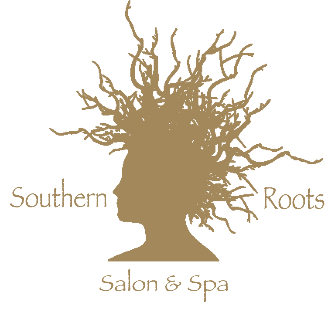 A logo of a person with their hair in the shape of a tree.